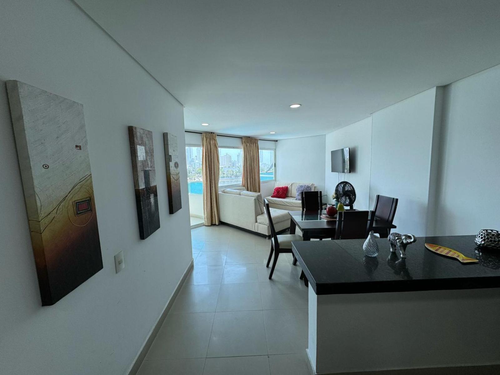 Apartamento En Laguito Ed Torres Del Lago 604 Icdi Cartagena Dış mekan fotoğraf