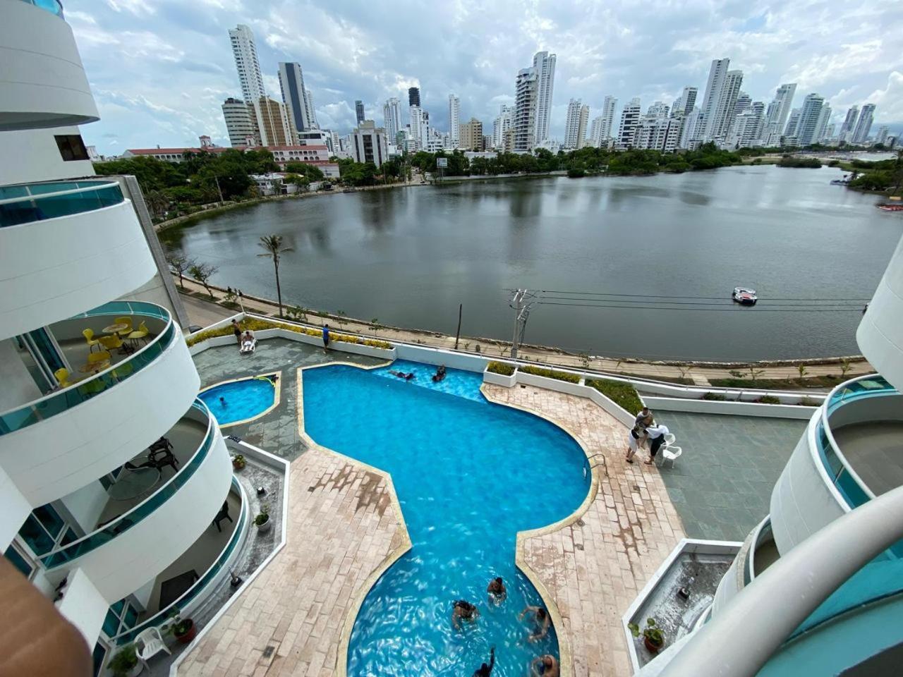 Apartamento En Laguito Ed Torres Del Lago 604 Icdi Cartagena Dış mekan fotoğraf